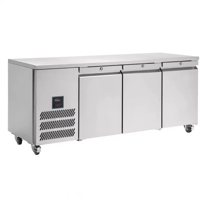 Williams Jade Slimline 3 Door Freezer Counter 374Ltr LJSC3-SA - Image 1