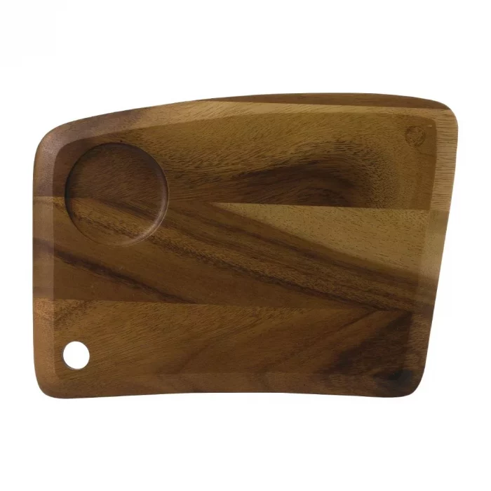 Churchill Alchemy Wood Medium Geo Deli Board 289x206mm (Pack of 4) - Image 1