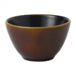 Churchill Super Vitrified Nourish Cinnamon Brown Two Tone Deep Bowls 102mm (Pack of 12)