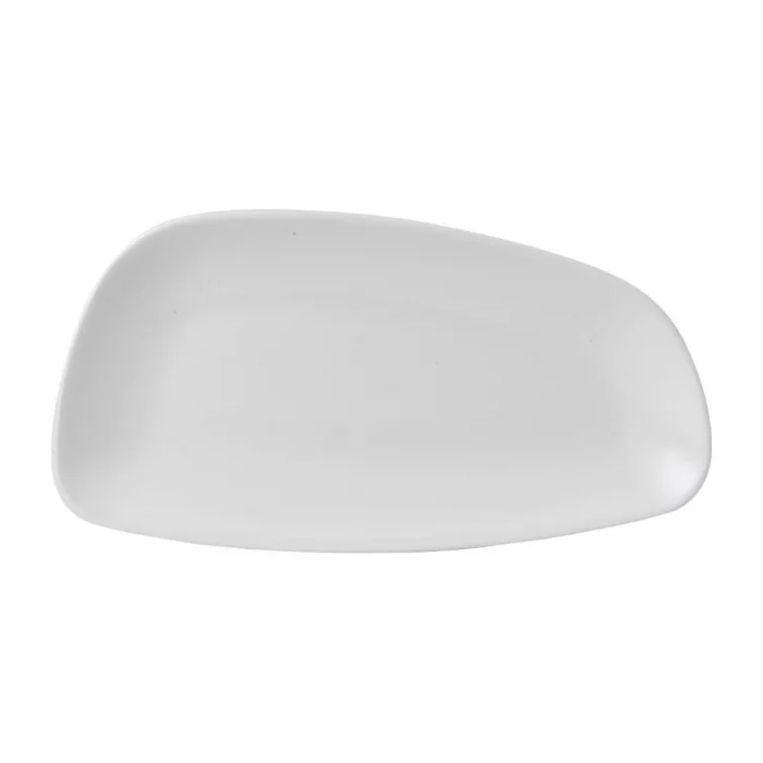 Churchill Geo Plates White 349x143mm (Pack of 12) - Image 1