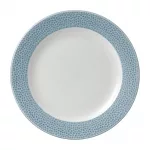 Churchill Isla Spinwash Profile Footed Plates Ocean Blue 232mm (Pack of 12)
