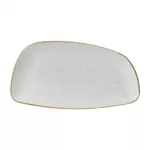 Churchill Stonecast Oval Plates Barley White 349x171mm (Pack of 6)