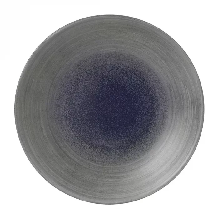 Churchill Stonecast Aqueous Grey Evolve Coupe Plate 10.25" (Box 12) (Direct) - Image 1