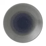 Churchill Stonecast Aqueous Deep Coupe Plates Grey 239mm (Pack of 12) - Image 2