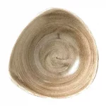 Churchill Stonecast Patina Lotus Bowl Antique Taupe 178mm (Pack of 12) - Image 2