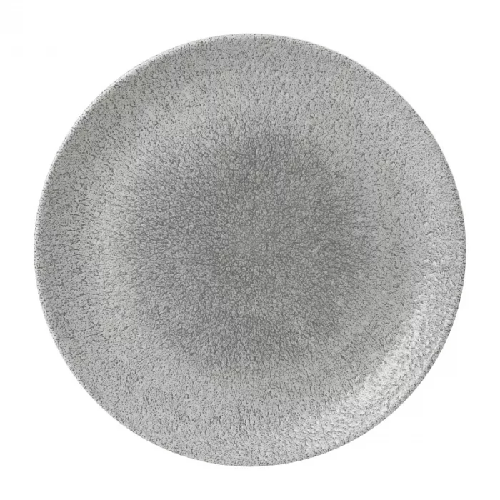 Churchill RakuEvolve Coupe Plates Jasper Grey 286mm (Pack of 12) - Image 1