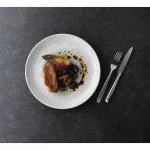 Churchill Raku Jasper Grey Evolve Coupe Plate 8.67" (Box 12) (Direct) - Image 2