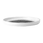 Churchill Raku Walled Plates Quartz Black 260mm (Pack of 6) - Image 2