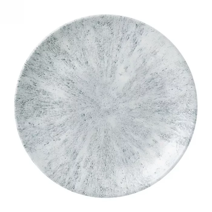 Churchill Stone Evolve Coupe Plates Pearl Grey 260mm (Pack of 12) - Image 1