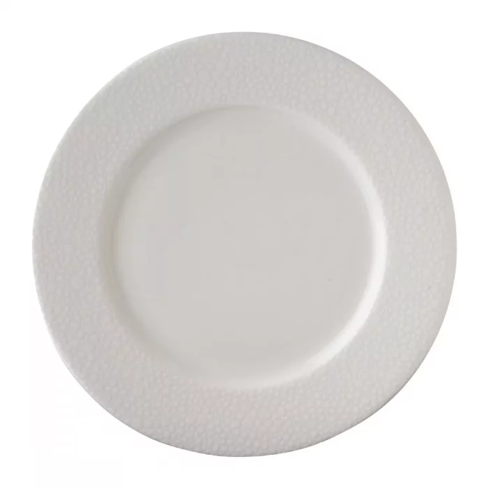 Royal Crown Derby Effervesce White Flat Rim Plate 156mm (Pack of 6) - Image 1