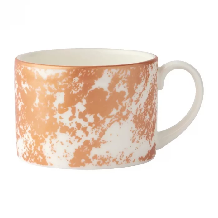 Royal Crown Derby Crushed Velvet Copper Charnwood Cup 220ml (Pack of 6) - Image 1