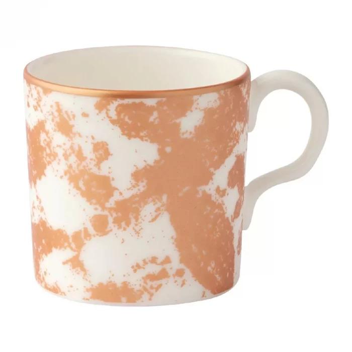 Royal Crown Derby Crushed Velvet Copper Cup (Pack of 6) - Image 1