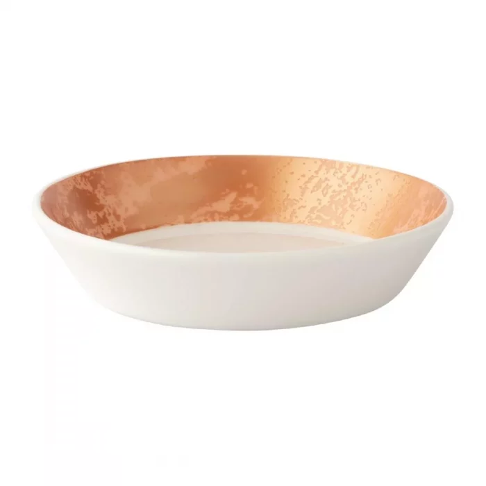Royal Crown Derby Crushed Velvet Copper Flared Dish (Pack of 6) - Image 1
