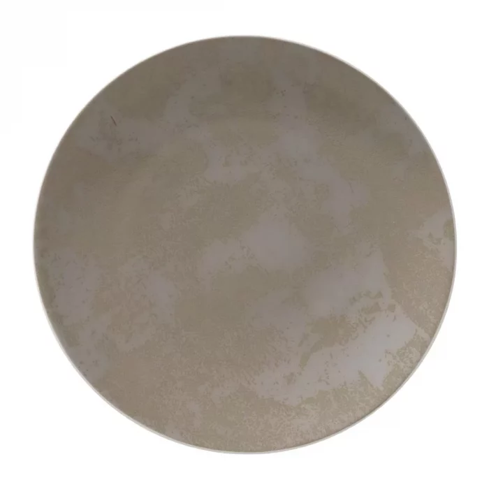 Royal Crown Derby Crushed Velvet Grey Coupe Plate 209mm (Pack of 6) - Image 1
