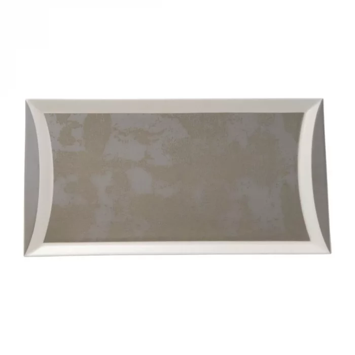 Royal Crown Derby Crushed Velvet Grey Rectangle Tray 320x160mm (Pack of 6) - Image 1