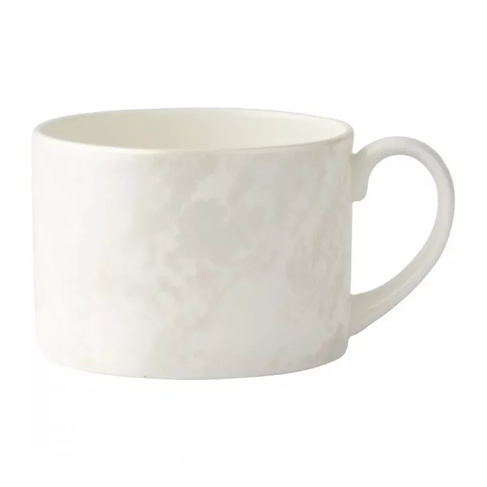 Royal Crown Derby Crushed Velvet Pearl Charnwood Cup 220ml (Pack of 6) - Image 1