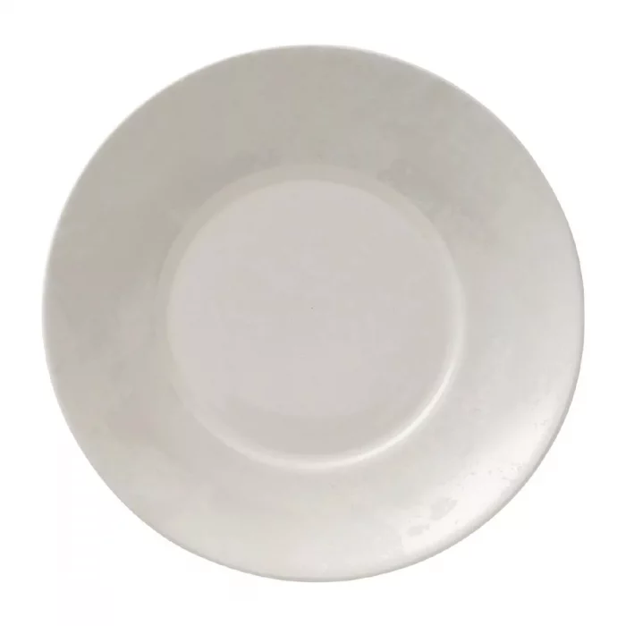 Royal Crown Derby Crushed Velvet Pearl Charnwood Saucer (Pack of 6) - Image 1