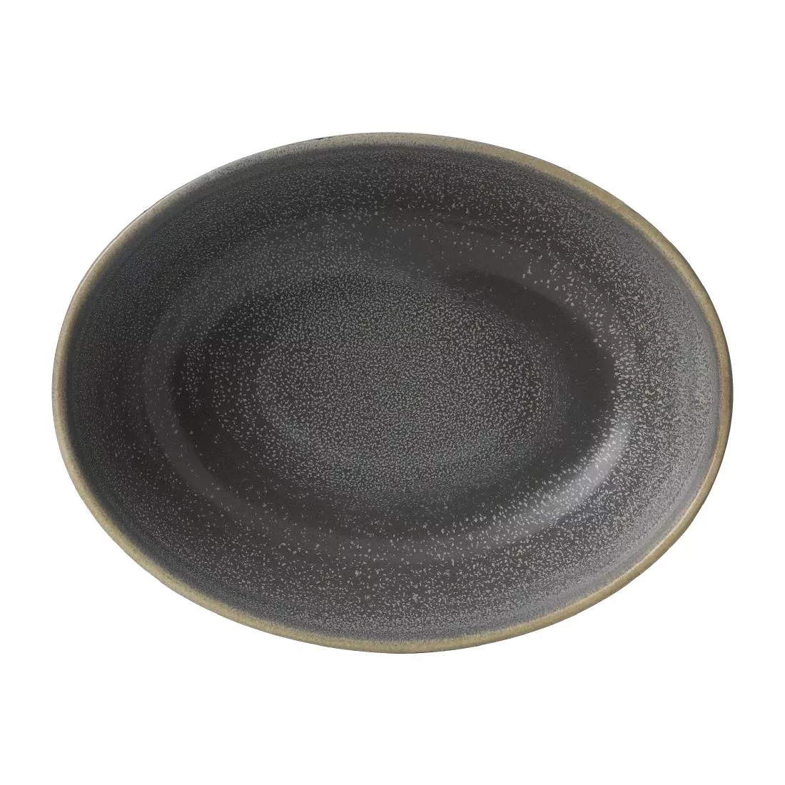 fe300_1.jpg Dudson Evo Granite Deep Oval Bowl 216 x 162mm (Pack of 6) - Image 1