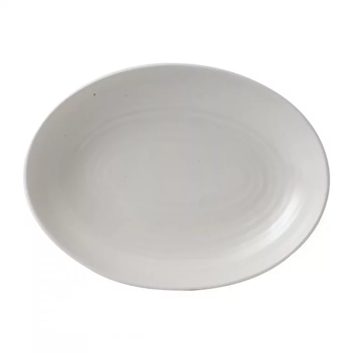 Dudson Evo Pearl Deep Oval Bowl 267 x 197mm (Pack of 6) - Image 1