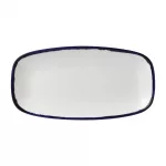 Dudson Harvest Ink Chefs Oblong Plate 352 x 187mm (Pack of 6)
