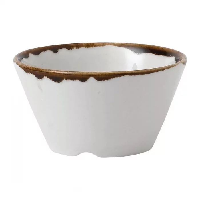 Dudson Harvest Natural Sauce Dish 80mm x 40mm (Pack of 12) - Image 1