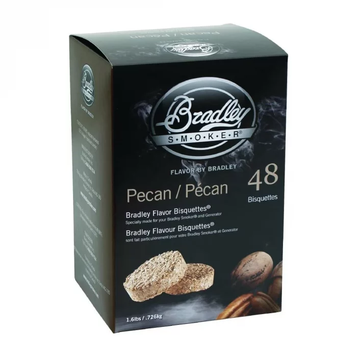 Bradley Food Smoker Pecan Flavour Bisquette (Pack of 48) - Image 1