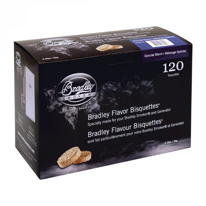 Bradley Food Smoker Special Blend Flavour Bisquette (Pack of 120) - Image 1
