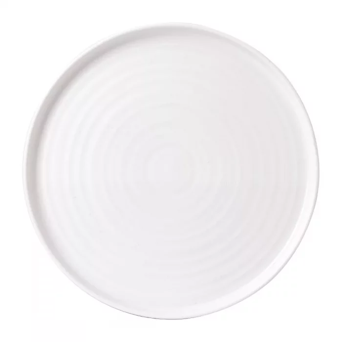 White Walled Plate 10 3/4 " (Box 6) - Image 1