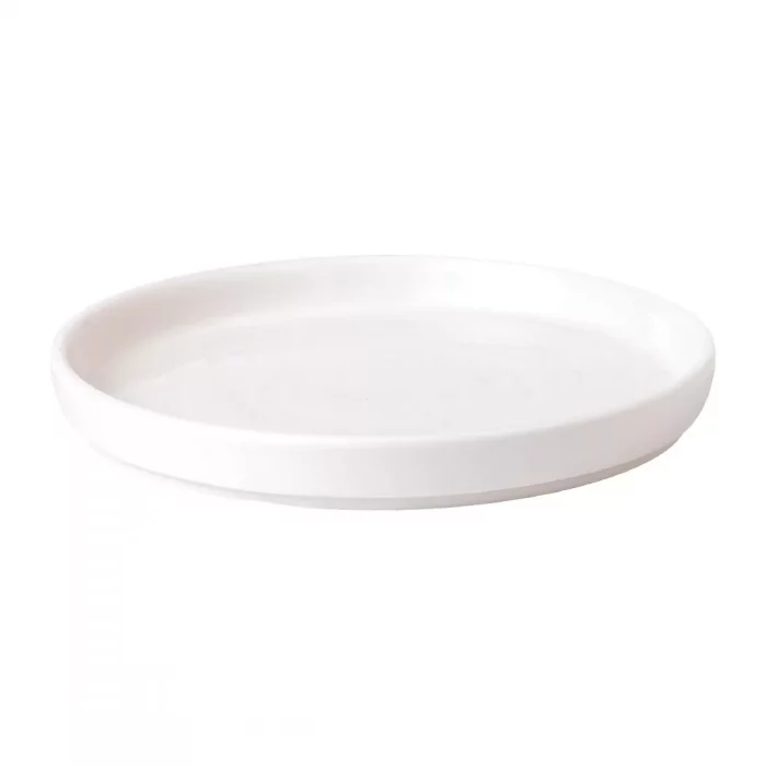 White Walled Plate 6 1/8 " (Box 6) - Image 2
