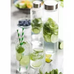 Utopia Atlantis Lidded Water Bottle 1Ltr (Pack of 12) - Image 2