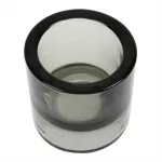 Utopia Black Double Ended Tealight Holders 70mm (Pack of 12)