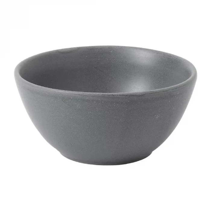 Churchill Super Vitrified Nourish Seattle Grey Snack Bowl 14oz (Box 12) - Image 1