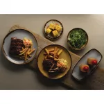 Dudson Harvest Dudson Mustard Coupe Plate 260mm (Pack of 12) - Image 2