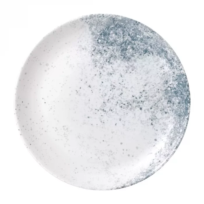 Studio Prints Haze Blue Coupe Plate 11 1/4 " (Box 12) - Image 1