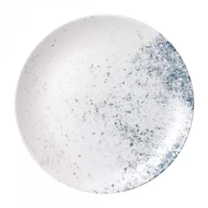 Studio Prints Haze Blue Coupe Plate 8 2/3 " (Box 12) - Image 1
