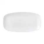 Vellum White Chefs' Oblong Plate No. 4 13 7/8 x 7 3/8 " (Box 6)