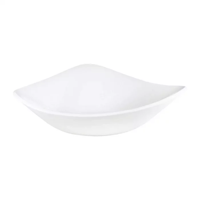 Vellum White Triangle Bowl 21oz (Box 12) - Image 1
