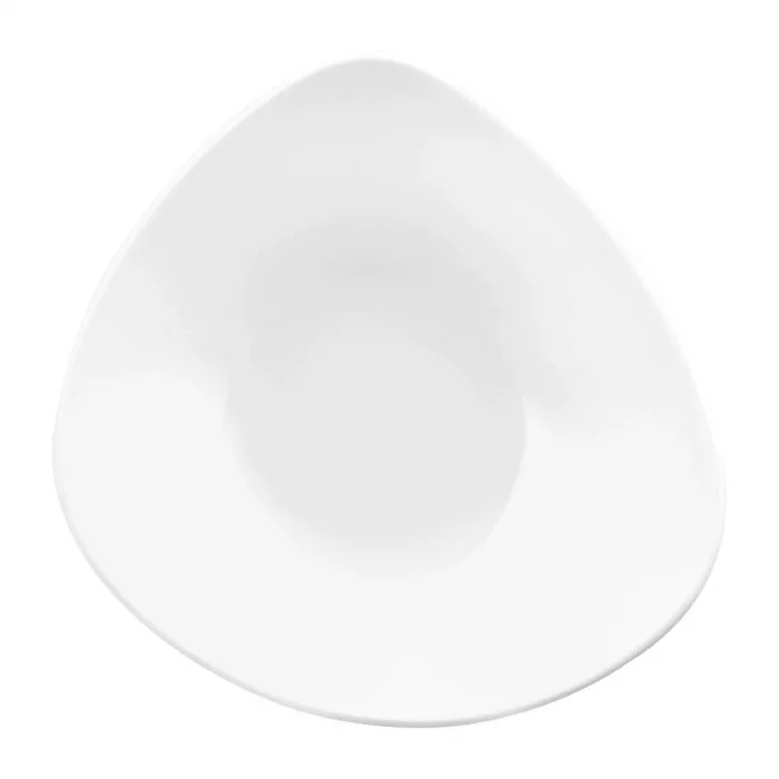 Vellum White Triangle Bowl 21oz (Box 12) - Image 2