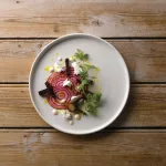 Vellum White Walled Plate 10 1/4 " (Box 6) - Image 2