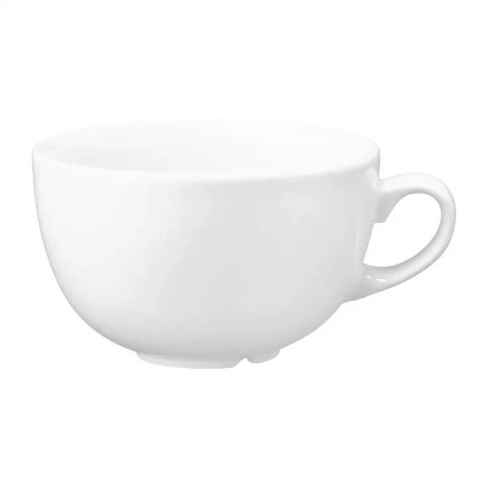 Vellum White Cappuccino Cup 12oz (Box 12) - Image 1