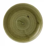 Stonecast Plume Olive Coupe Plate 10 1/4 " (Pack of 12)