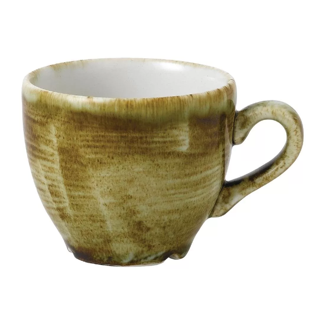 fj940_side.jpg Stonecast Plume Olive Espresso Cup 3.5oz (Pack of 12) - Image 1