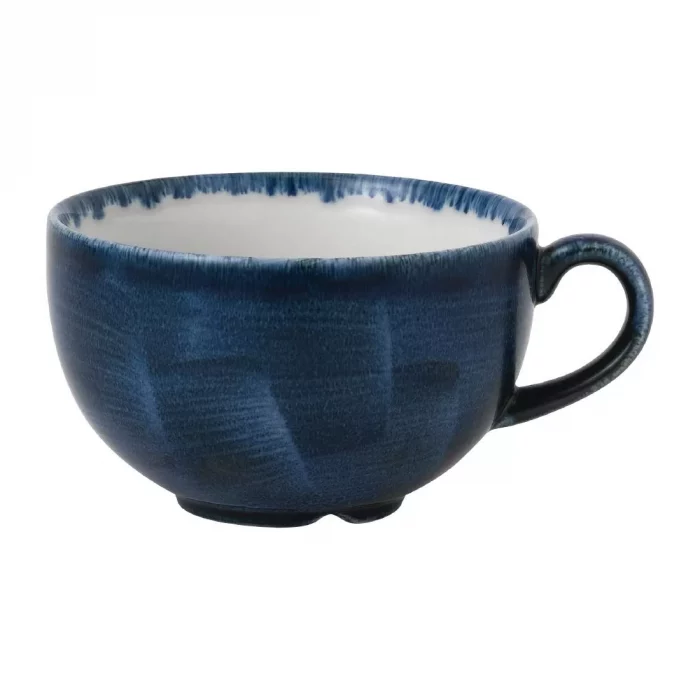 Stonecast Plume Ultramarine Cappuccino Cup 12oz (Pack of 12) - Image 1