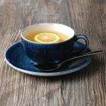 Stonecast Plume Ultramarine Cappuccino Cup 12oz (Pack of 12) - Image 2