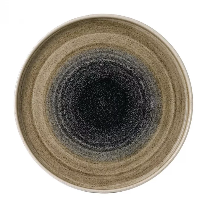 Stonecast Aqueous Bayou Walled Plate 10 1/4 " (Box 6) - Image 1