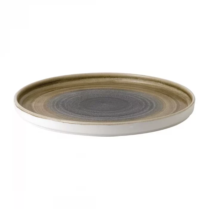 Stonecast Aqueous Bayou Walled Plate 10 1/4 " (Box 6) - Image 4