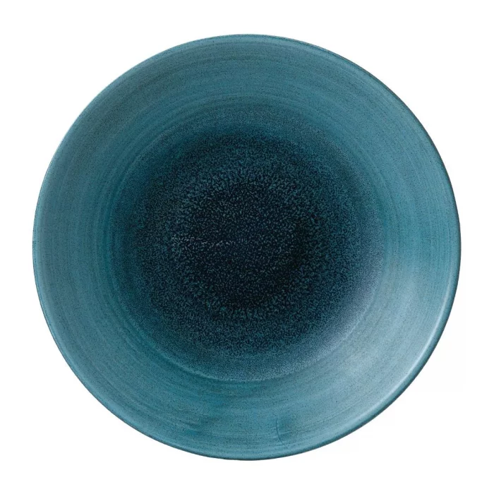 Stonecast Aqueous Lagoon Deep Coupe Plate 10 " (Box 12) - Image 2
