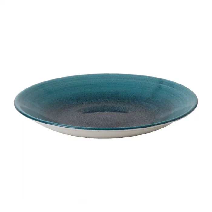 Stonecast Aqueous Lagoon Deep Coupe Plate 10 " (Box 12) - Image 1