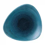 Stonecast Aqueous Lagoon Triangle Plate 9 " (Box 12)