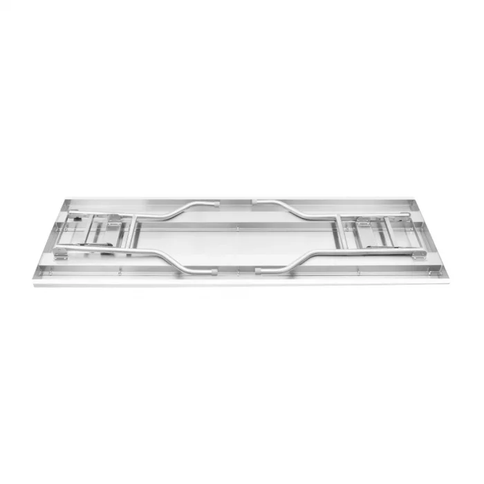 Vogue Stainless Steel Folding Work Table 1830x610x780mm - Image 3